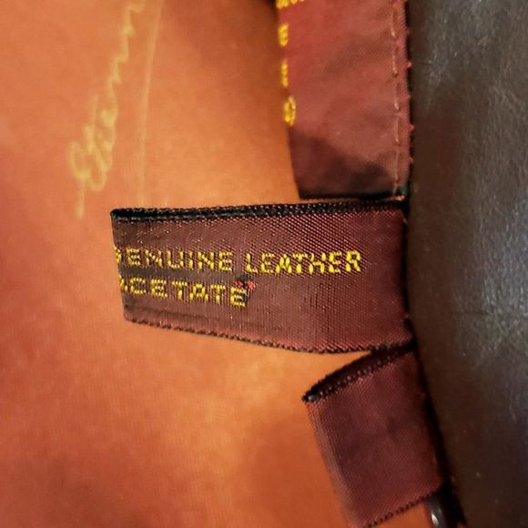 Etienne Aigner Leather Jacket - Picture 14 of 15
